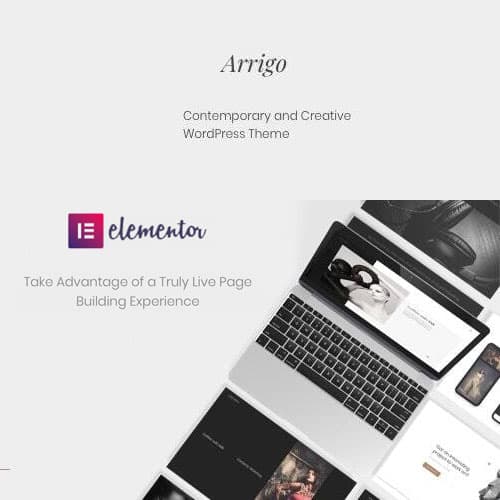 Arrigo – Contemporary Kreatywny Portfolio Elementor Motyw WordPress