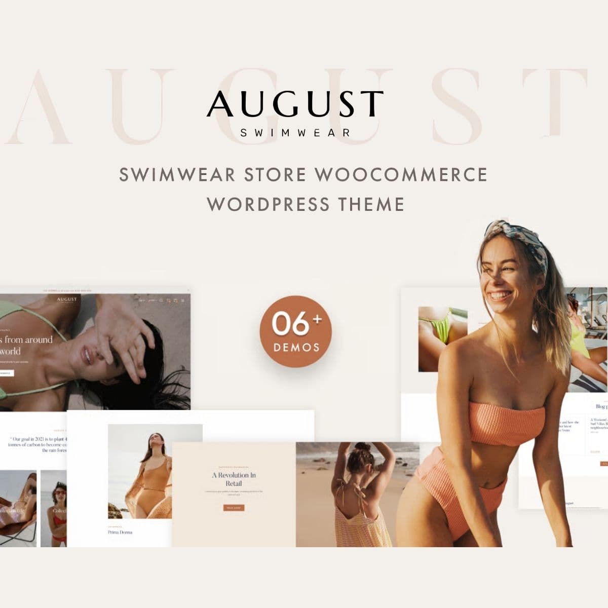 Screenshot of August interface