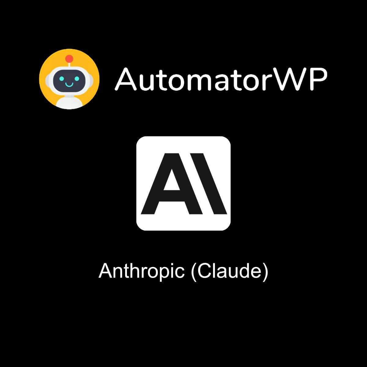 Screenshot of AutomatorWP Anthropic (Claude) interface