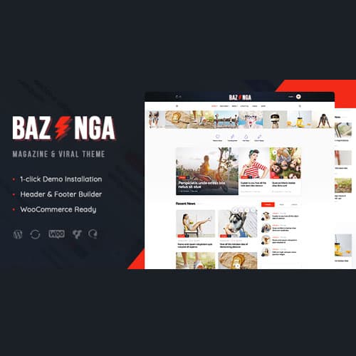 Bazinga | Moderne Magazine & Viral Blog Thème WordPress