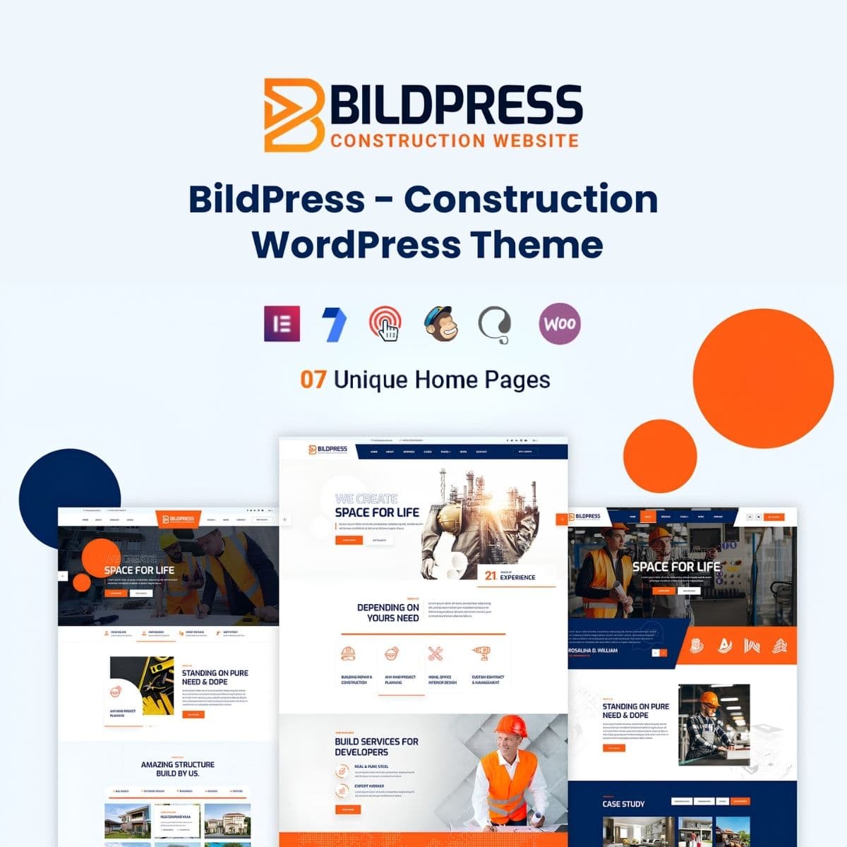 Screenshot of BildPress interface