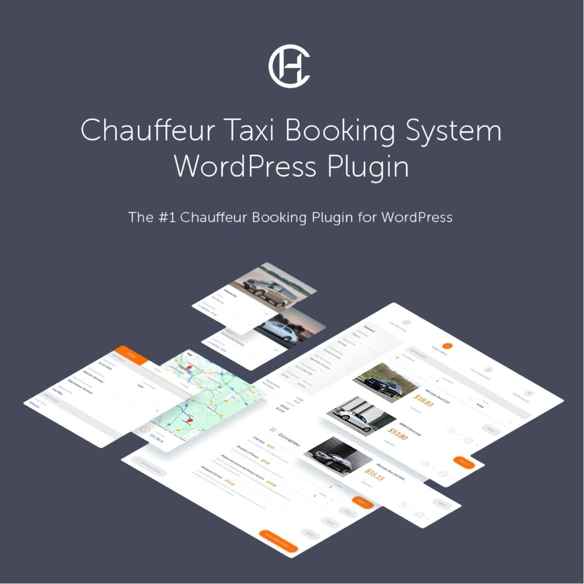 Screenshot of Chauffeur Taxi Booking System interface