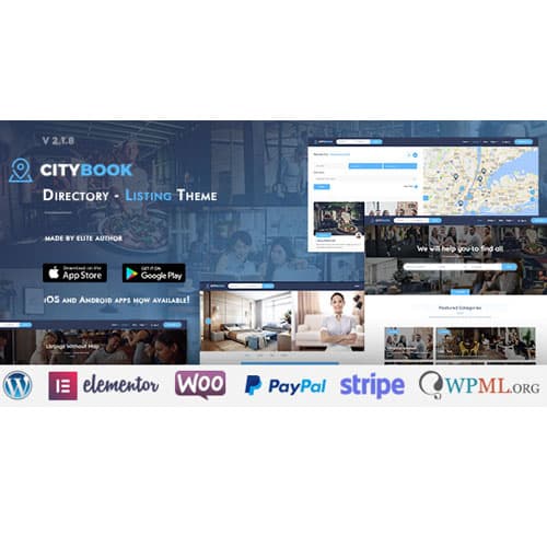 CityBook - Directory & Listing ธีม WordPress