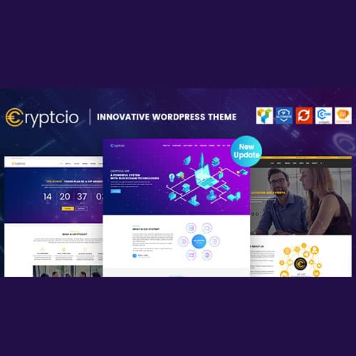 Cryptcio - Innovative قالب ووردبريس