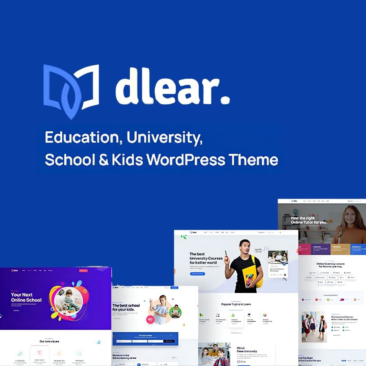 Dlear - WordPress Plugin/Theme Screenshot of Dlear interface