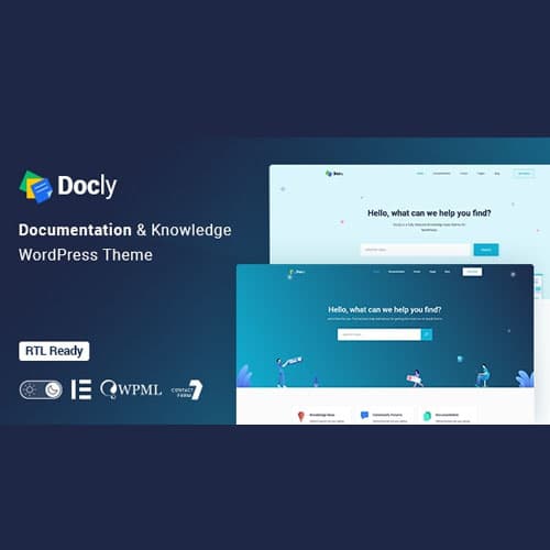 Docly - Documentation And Knowledge Base WordPress主題 with bbPress Helpdesk Forum Docly - Documentation And Knowledge Base WordPress主題 with bbPress Helpdesk Forum