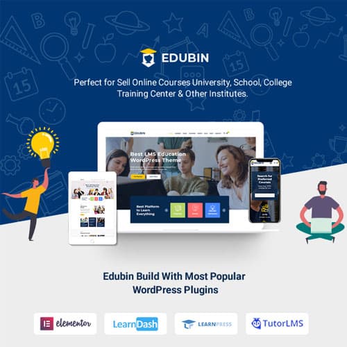 Edubin - Educación Tema de WordPress