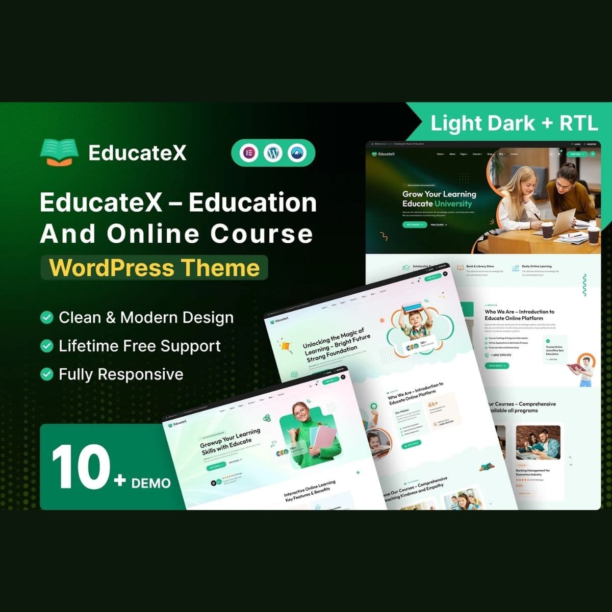 Screenshot of EducateX interface