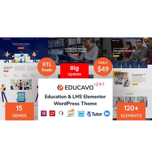 Educavo - Educación Tema de WordPress