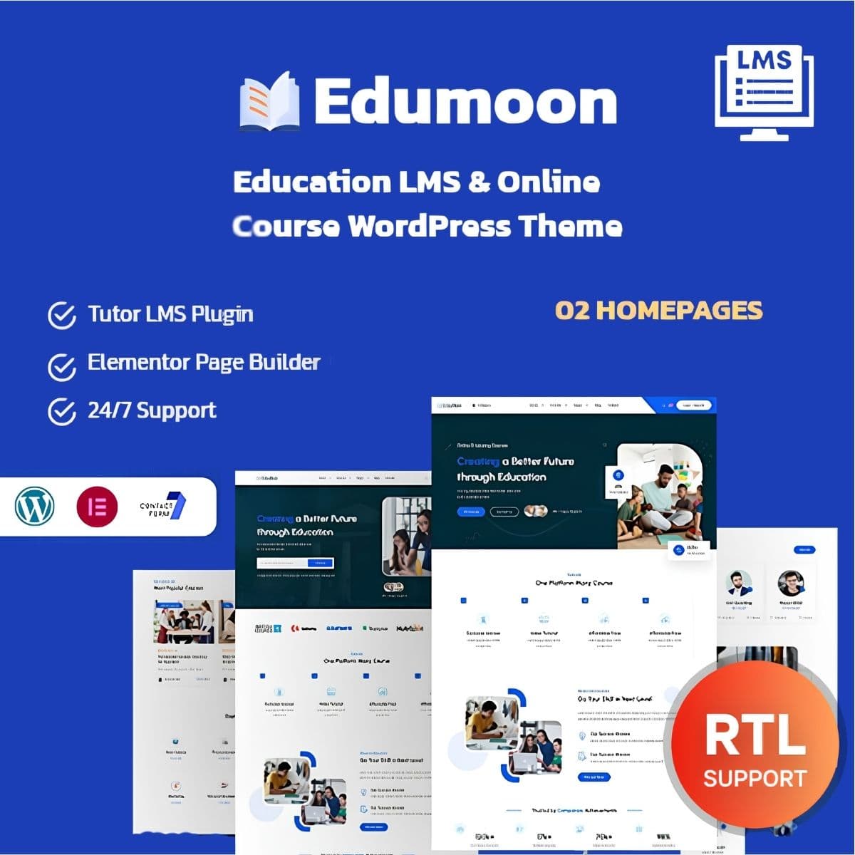Screenshot of Edumoon interface