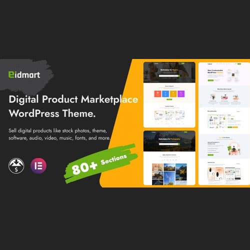 Eidmart | Digital Marketplace Tema WordPress