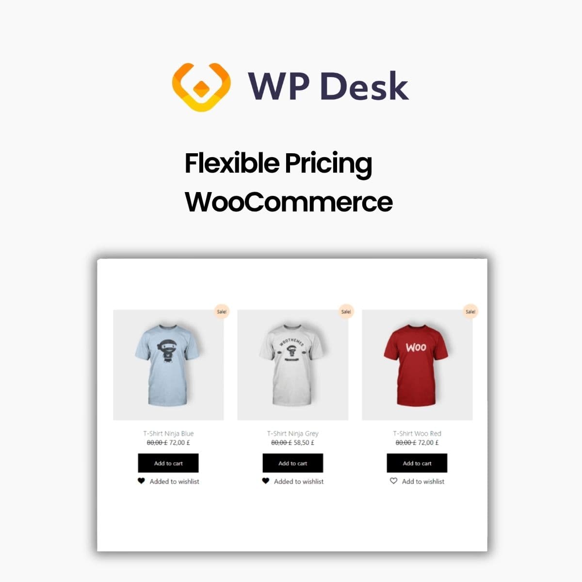 Screenshot of WPDesk - Flexible Pricing WooCommerce interface
