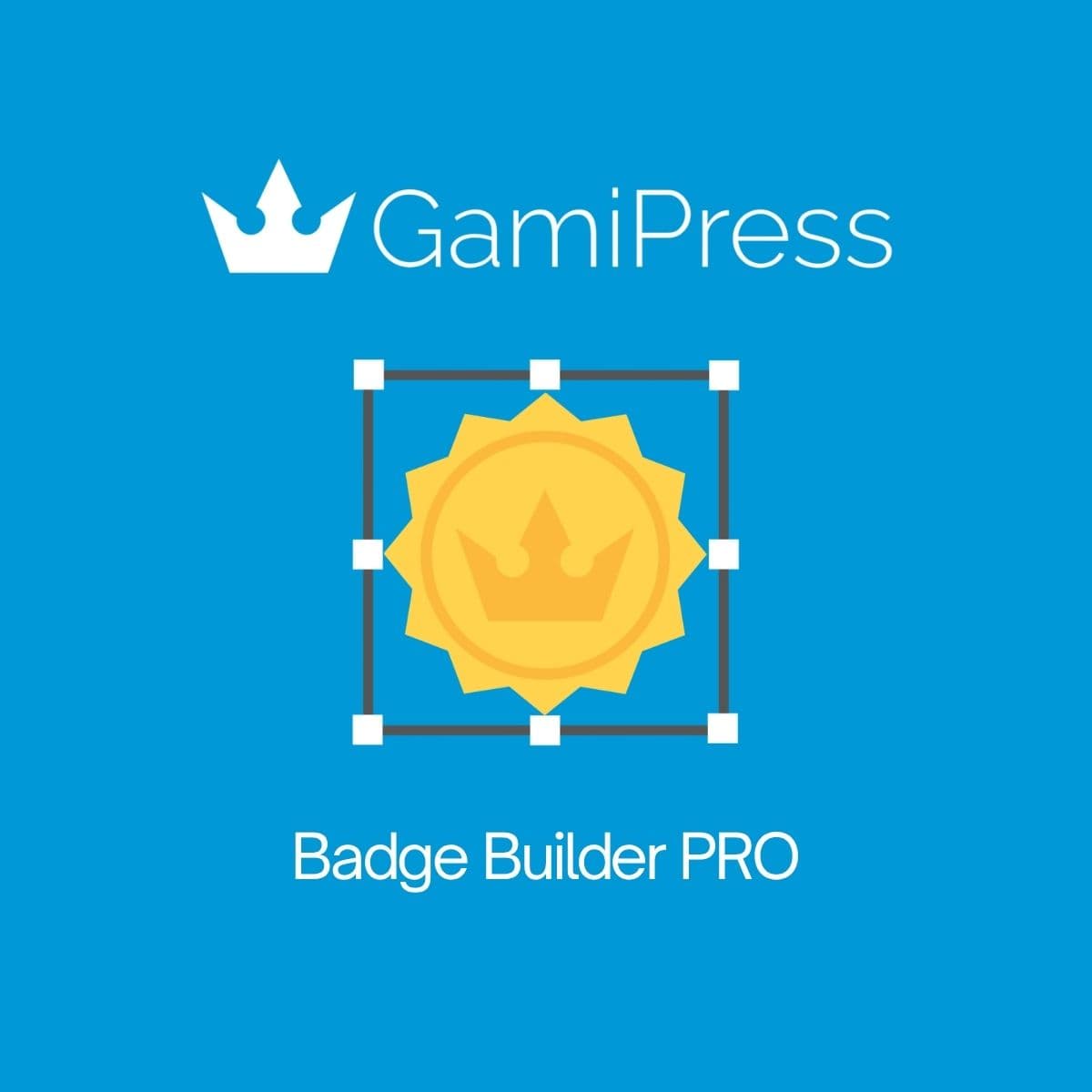 Screenshot of GamiPress - Badge Builder Pro interface
