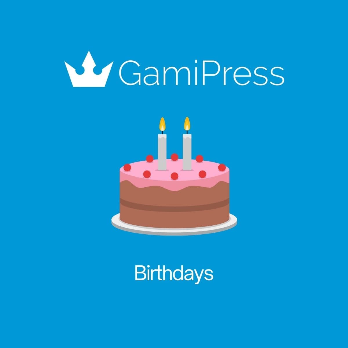 Screenshot of GamiPress Birthdays interface