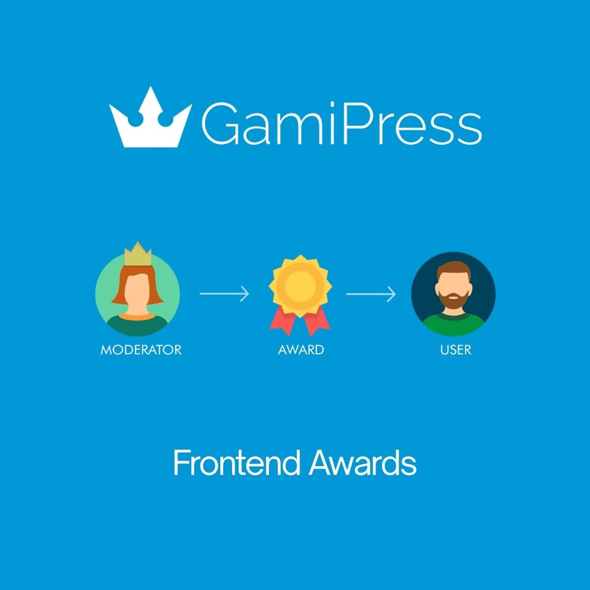 Screenshot of GamiPress Frontend Awards interface