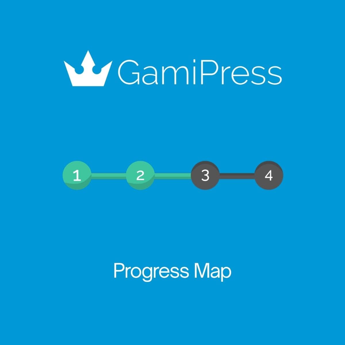 GamiPress Progress Map - WordPress Plugin/Theme Screenshot of GamiPress Progress Map interface
