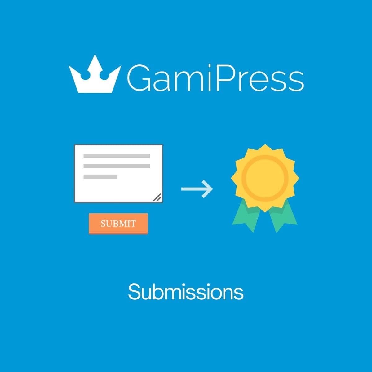 Screenshot of GamiPress Submissions interface