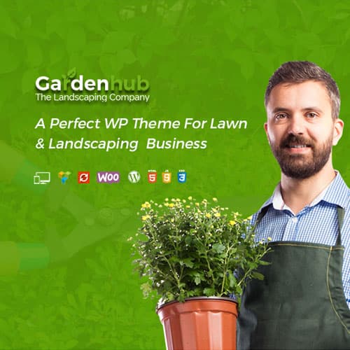 Garden HUB - Lawn & Landscaping WordPress主题