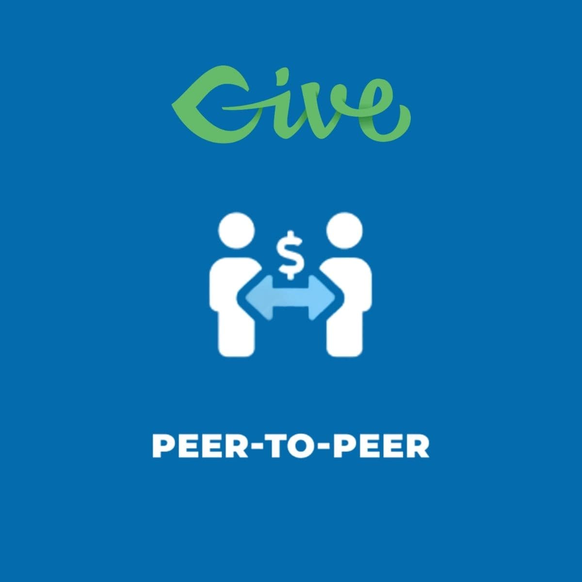 Screenshot of Give - Peer-to-Peer interface