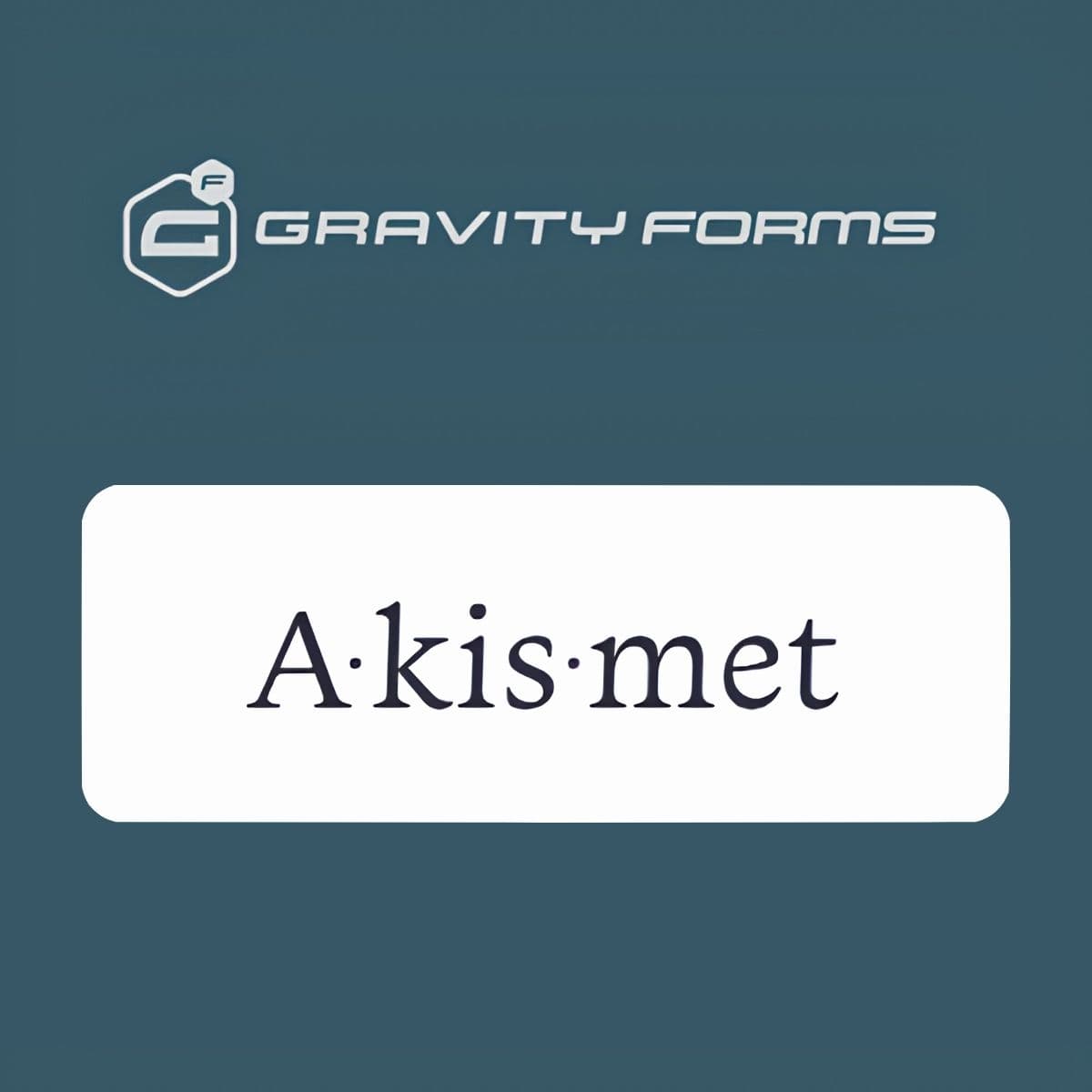 Screenshot of Gravity Forms Akismet Add-On interface