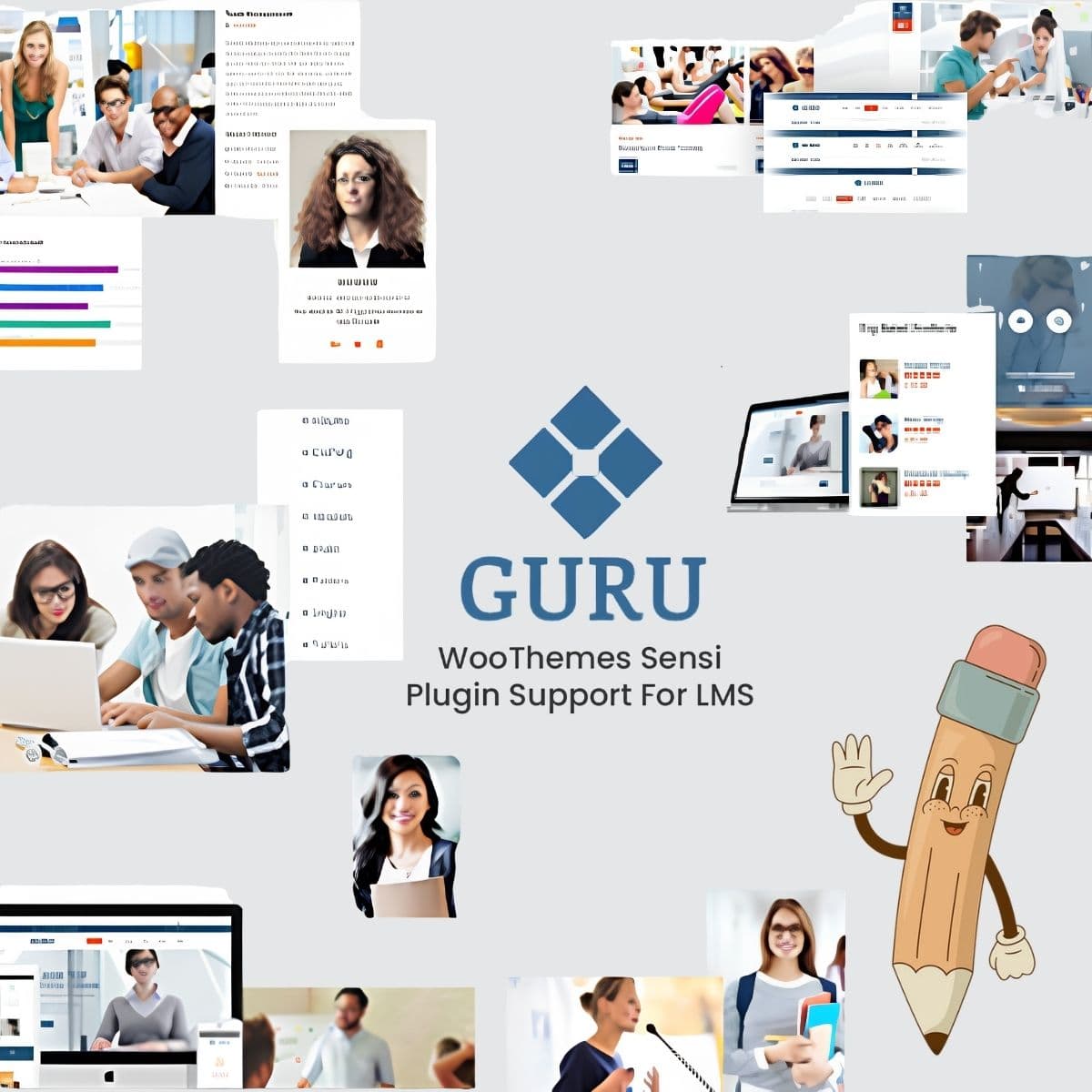 Screenshot of Guru interface