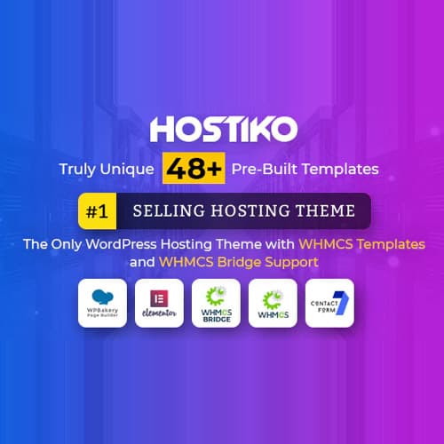 Screenshot of Hostiko interface