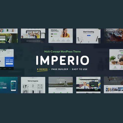 Imperio - Negocios, E-Commerce, Portafolio & Fotografía Tema de WordPress