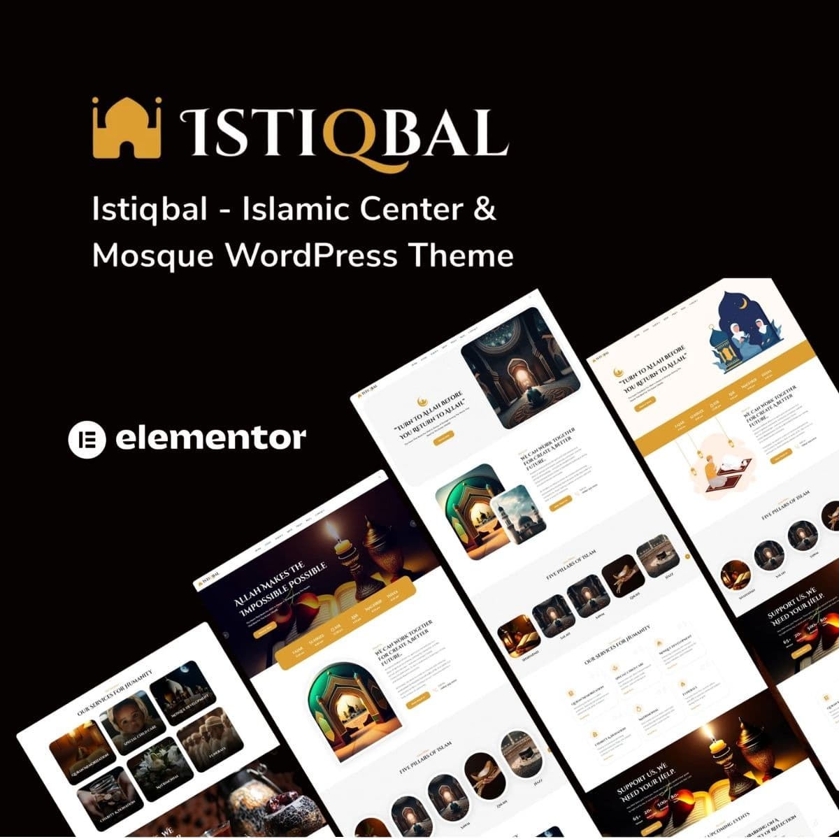 Screenshot of Istiqbal interface