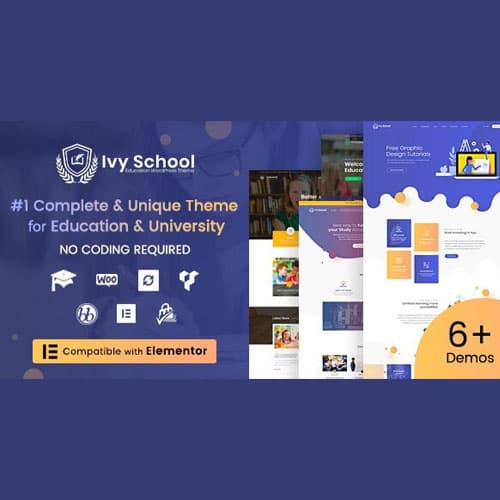 IvyPrep |教育 &学校 WordPress主题