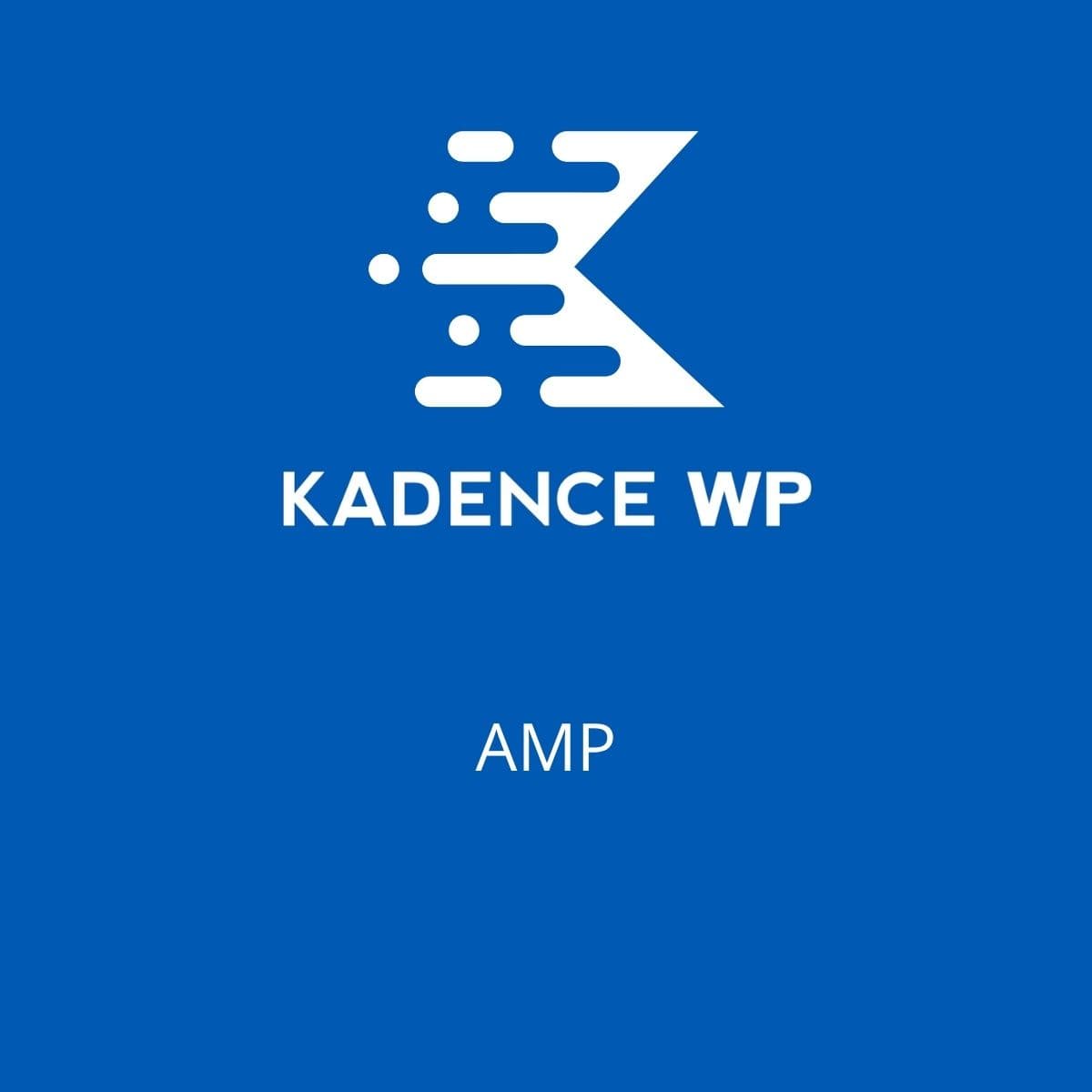Screenshot of Kadence AMP interface