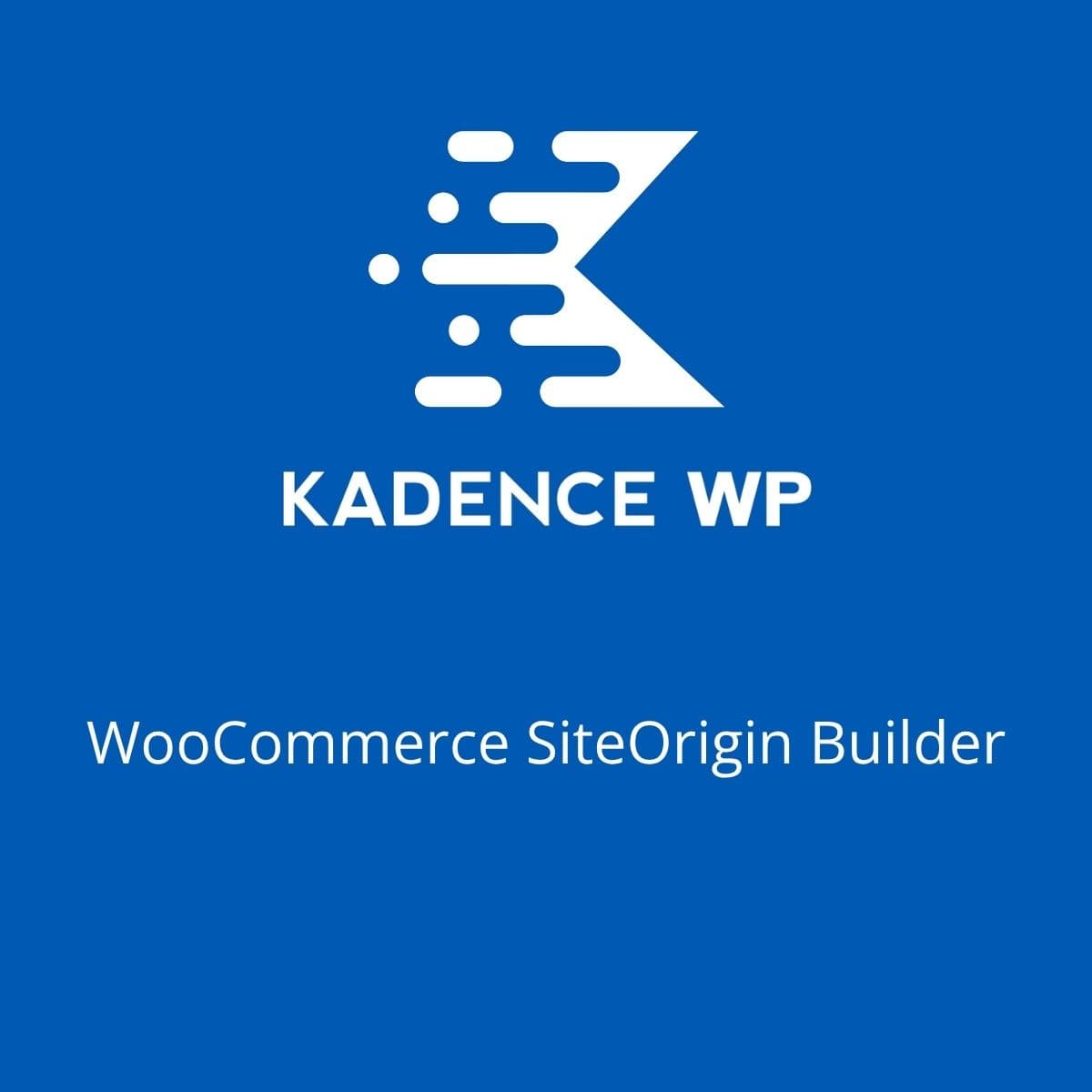 Screenshot of Kadence WooCommerce SiteOrigin Builder interface