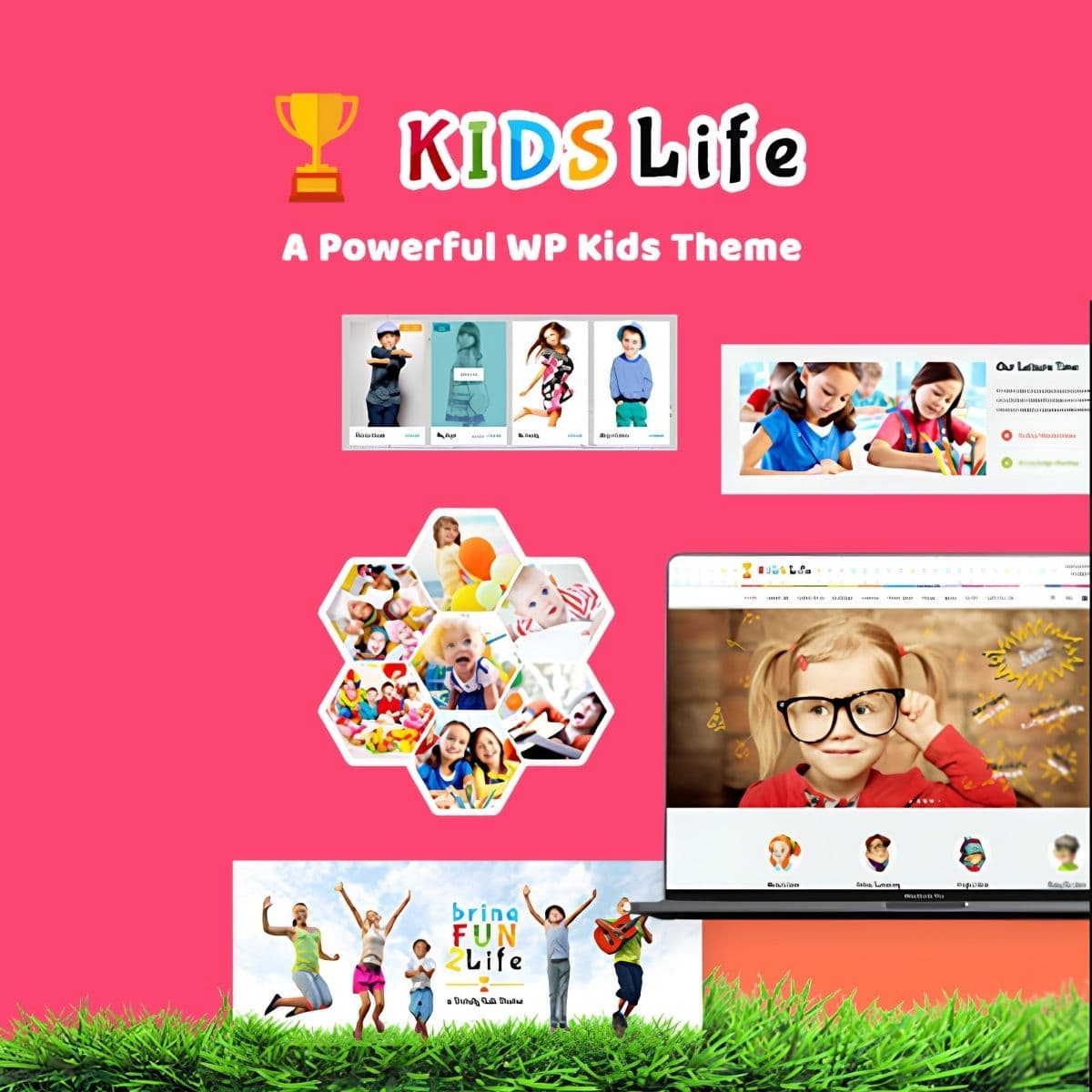 Screenshot of Kids Life interface