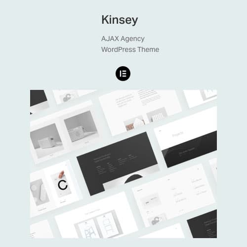 Kinsey – AJAX Агенція Тема WordPress