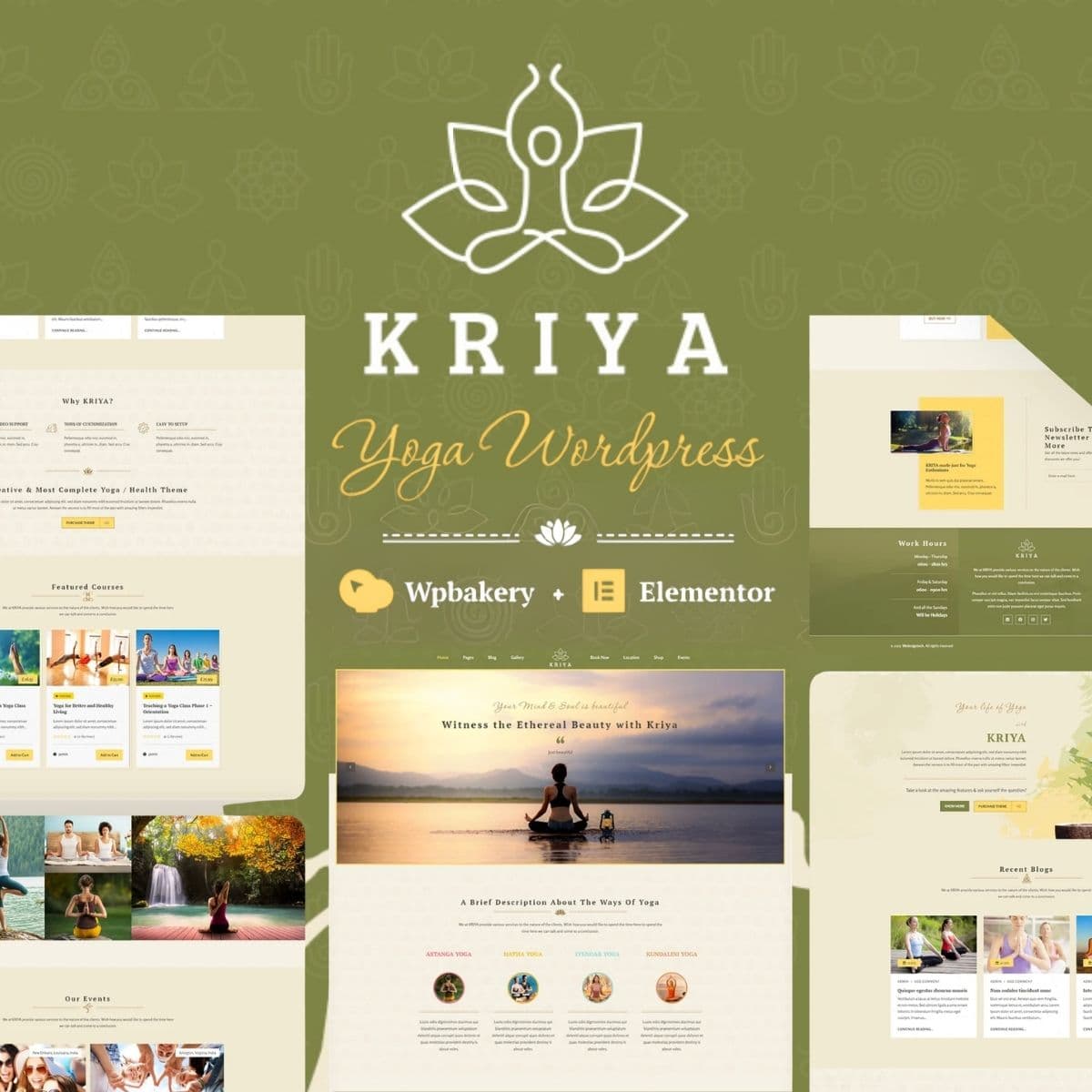 Screenshot of Kriya interface
