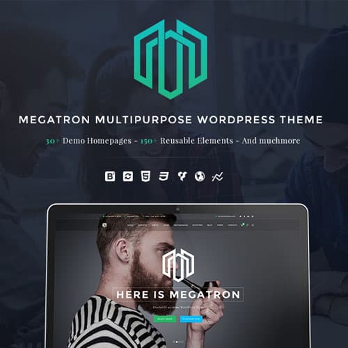 Megatron - Responsive MultiPurpose Thème WordPress