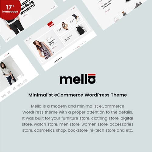 Mella - Minimalist Ajax WooCommerce WordPress主題