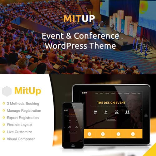 MitUp -イベント & Conference WordPressテーマ