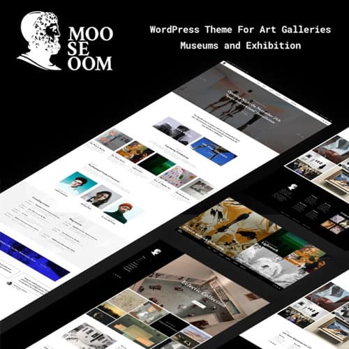 Mooseoom - Art 畫廊, Museum & Exhibition WordPress