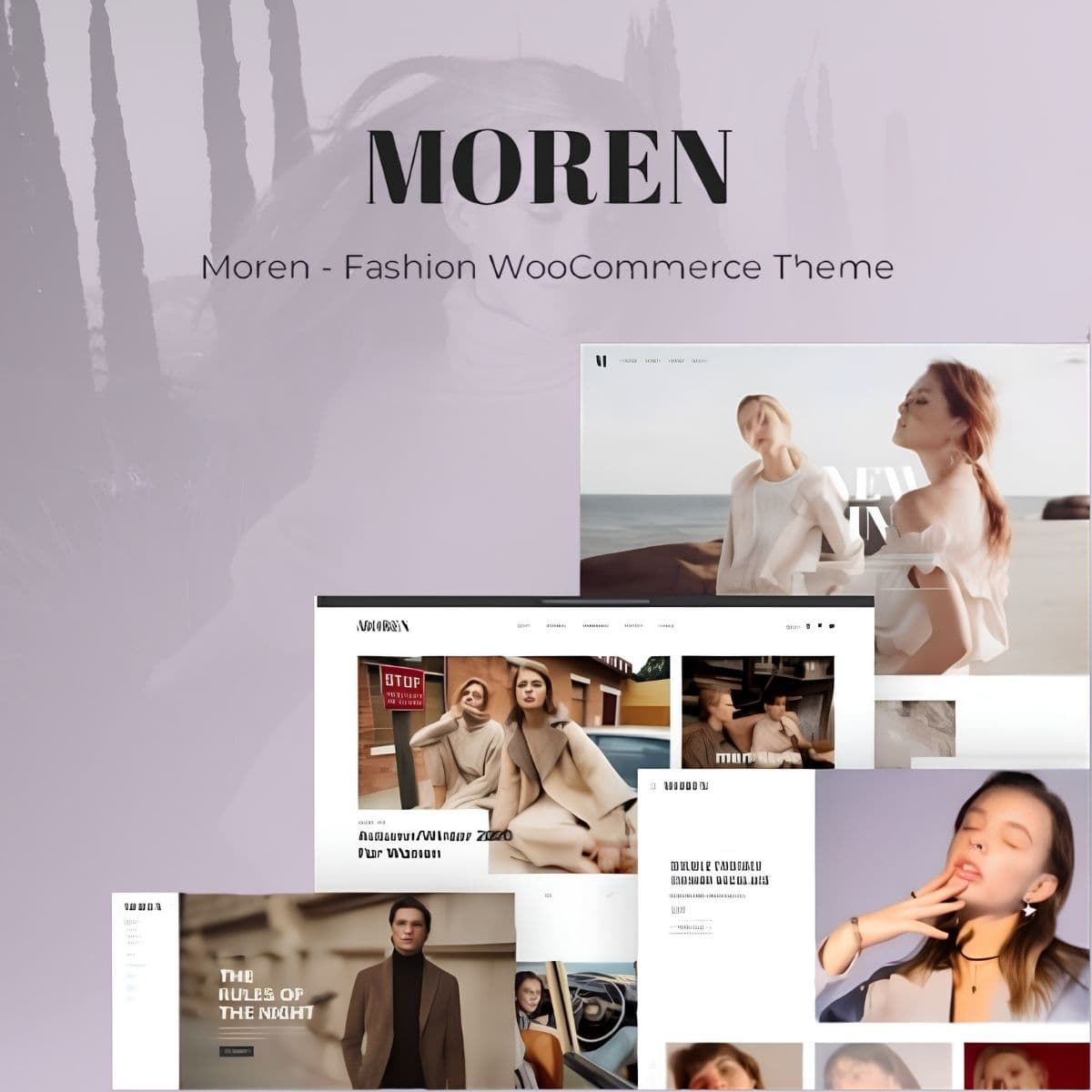 Screenshot of Moren interface