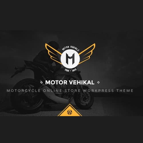 Motor Vehikal - Motorcycle Online Κατάστημα Θέμα WordPress