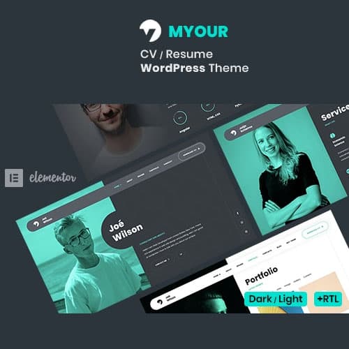 Myour - CV Tema WordPress