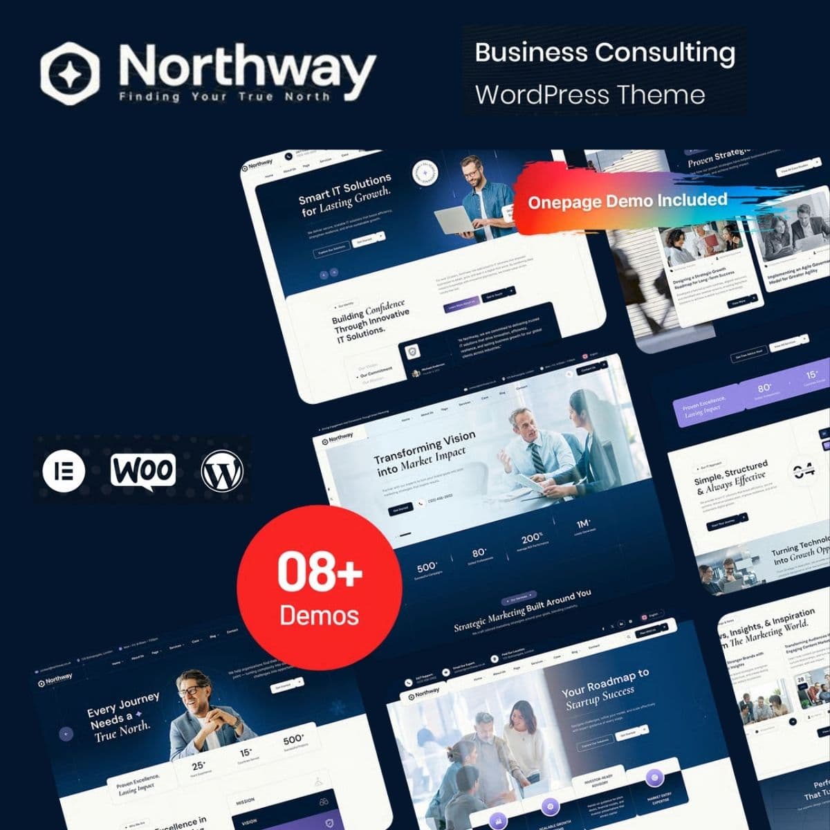 Screenshot of Northway interface