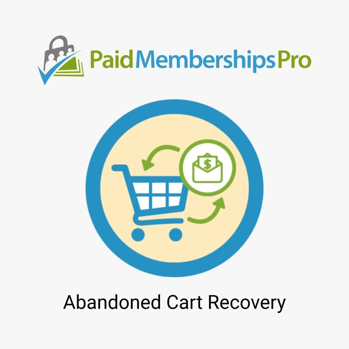 Paid Memberships Pro Abandoned Cart Recovery - WordPress Plugin/Theme Screenshot of Paid Memberships Pro Abandoned Cart Recovery interface