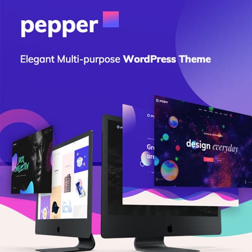 Pepper - Elegent Multi Purpose WordPress主題