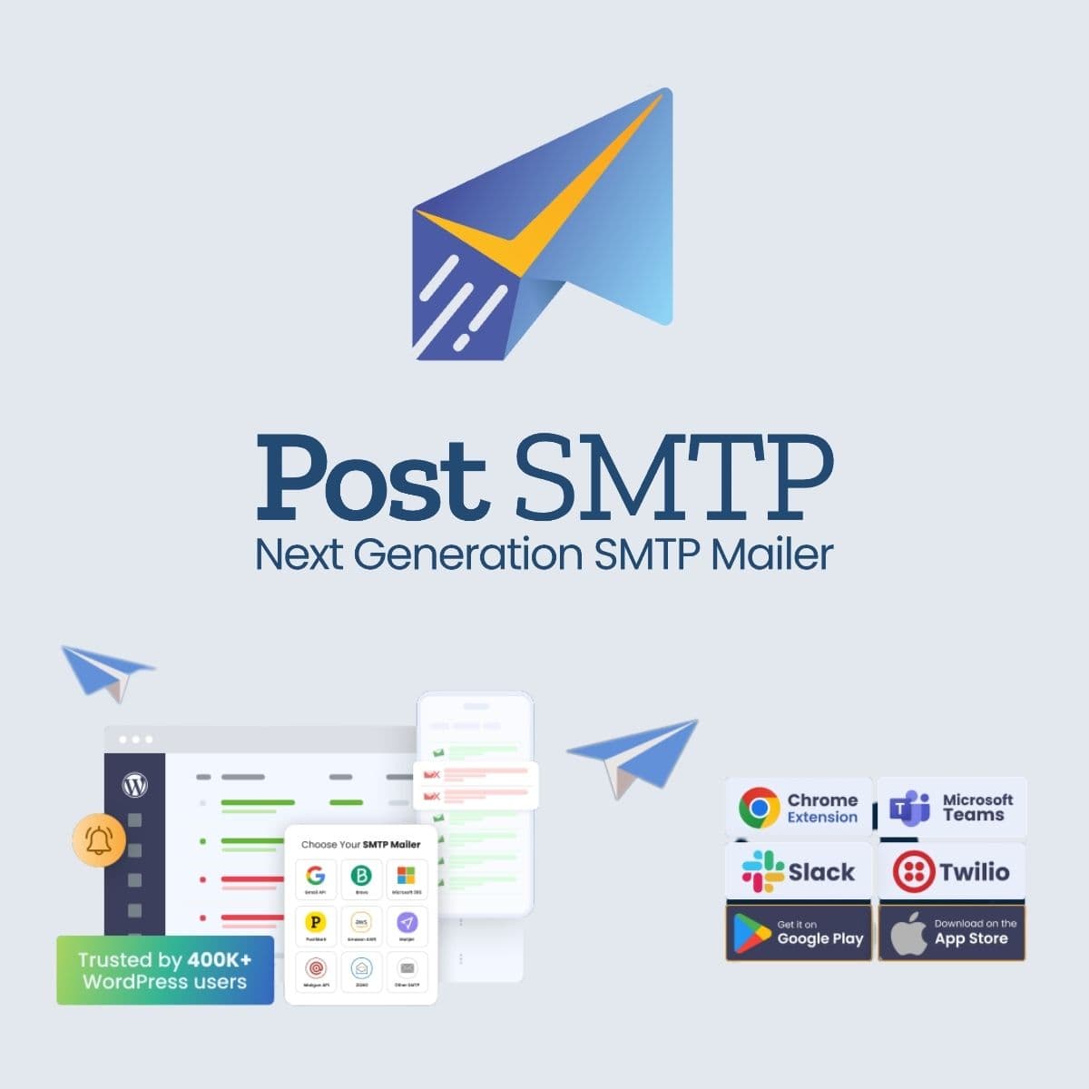 Screenshot of Post SMTP Free interface