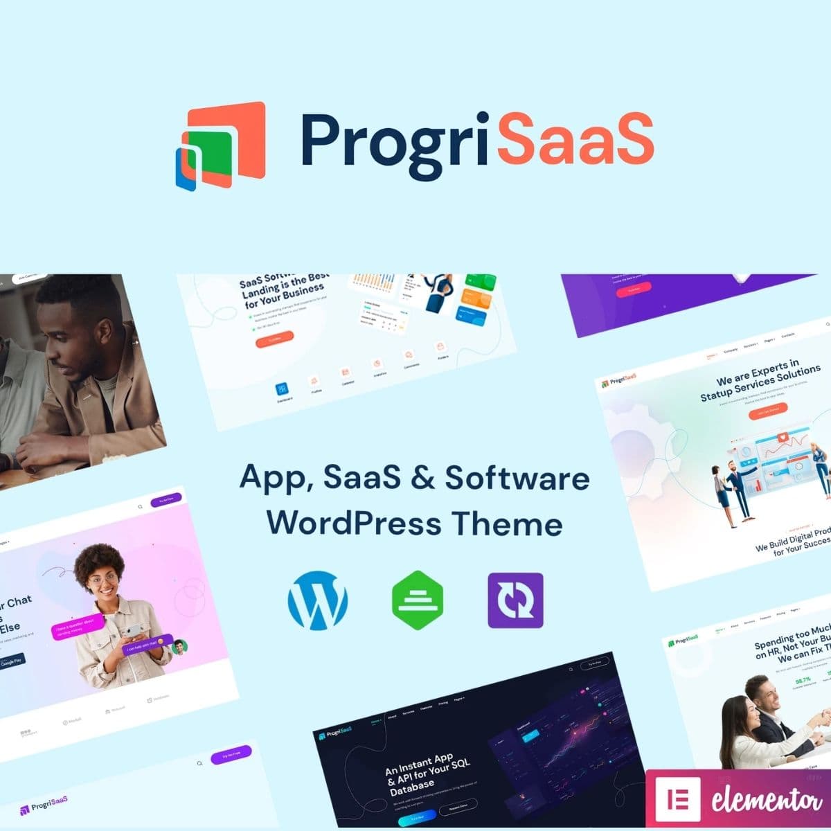 Screenshot of ProgriSaaS interface