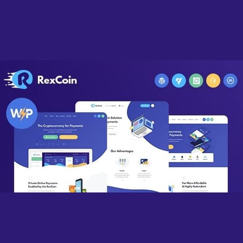 RexCoin | A 多用途 Cryptocurrency & Coin ICO WordPress主題 RexCoin | A 多用途 Cryptocurrency & Coin ICO WordPress主題