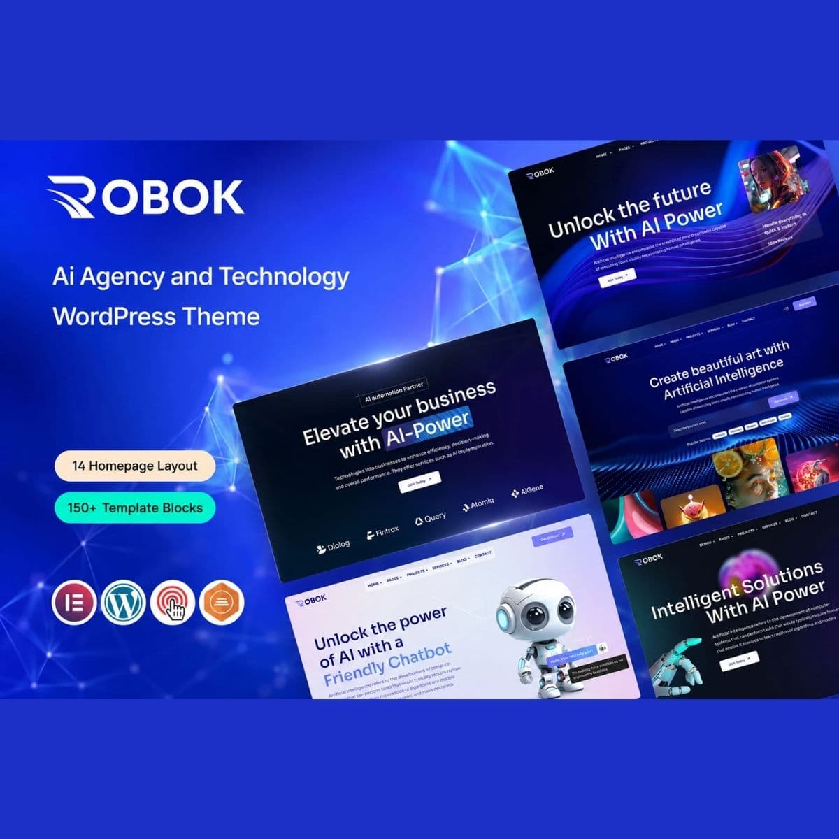 Screenshot of Robok interface