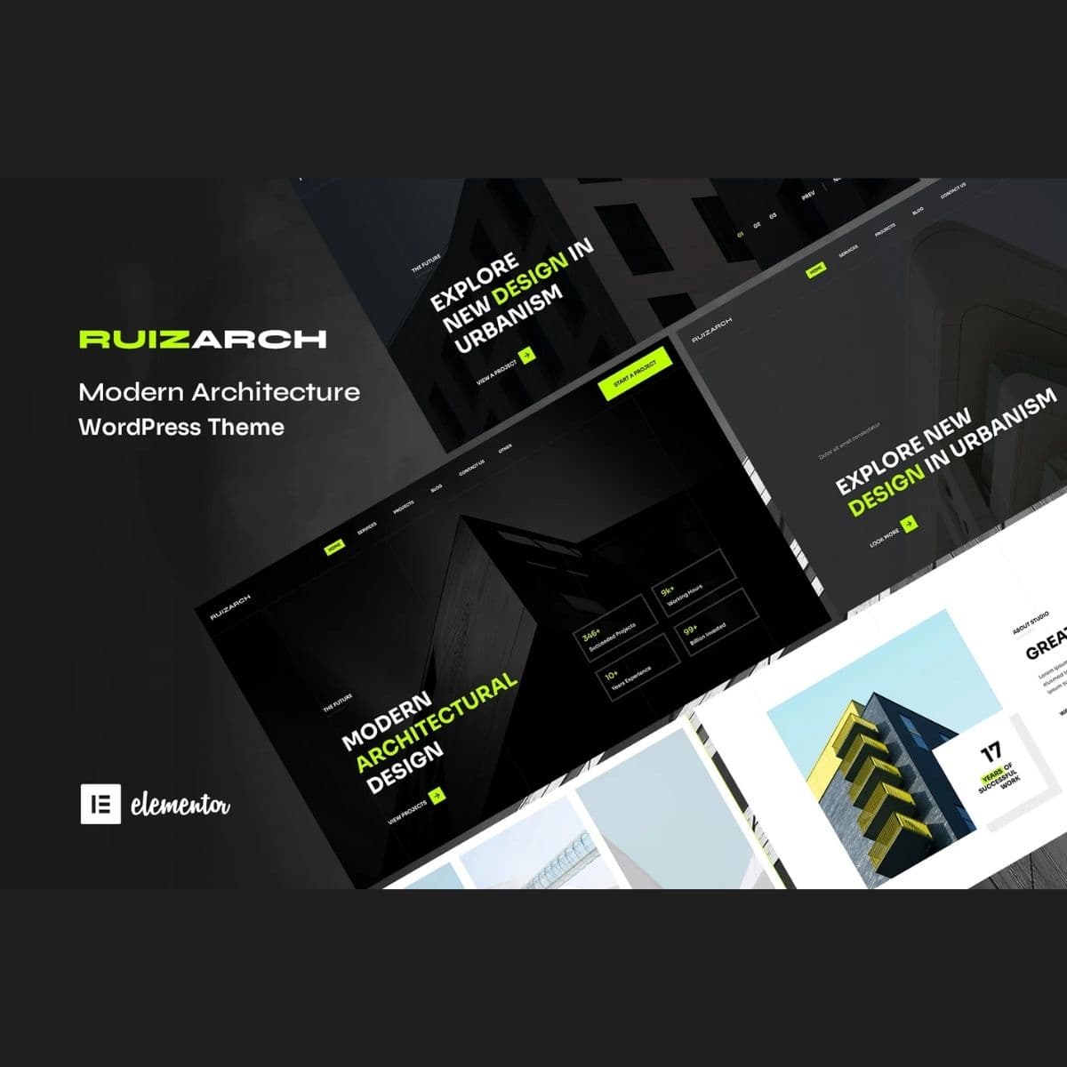 Screenshot of Ruizarch interface