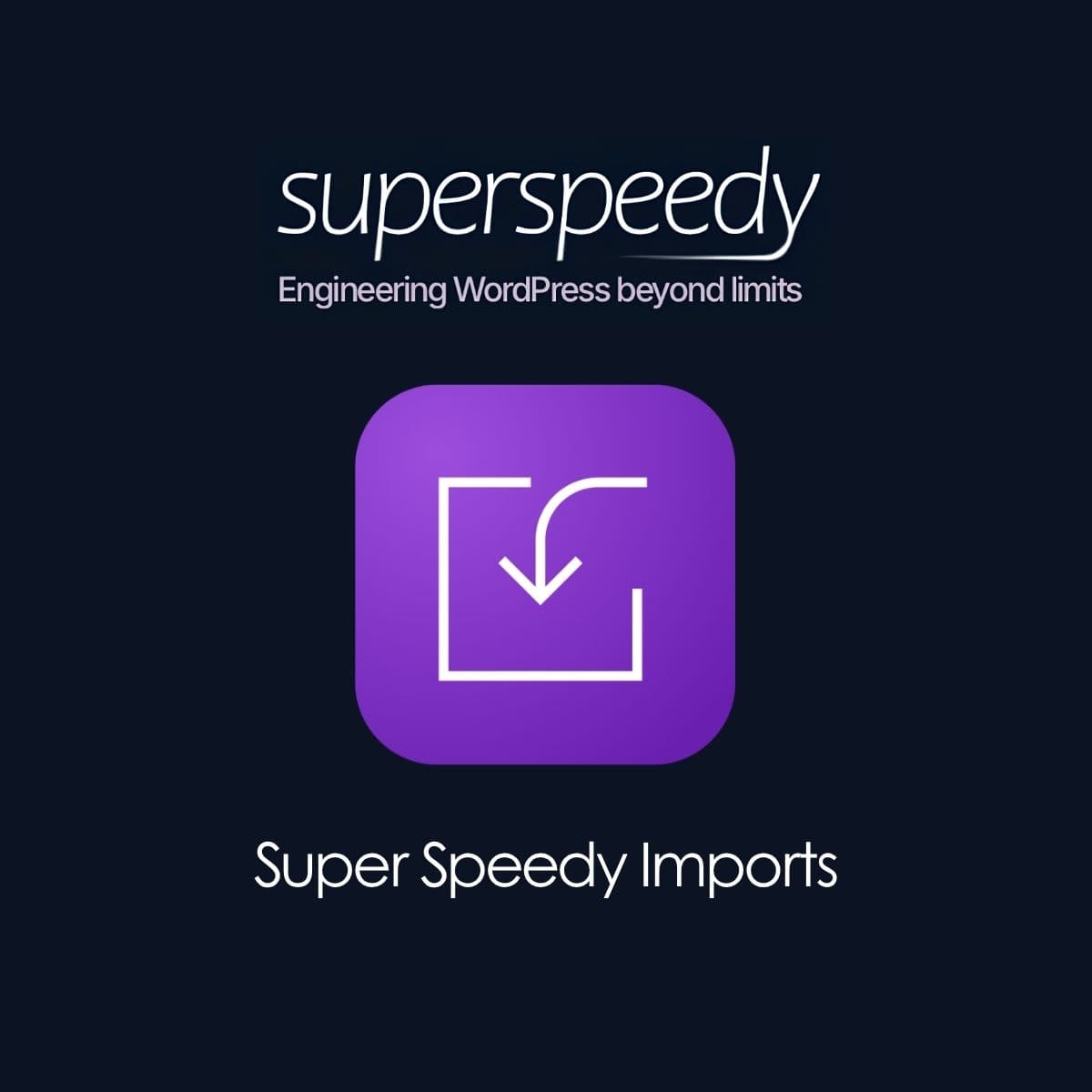 Screenshot of Super Speedy Imports interface